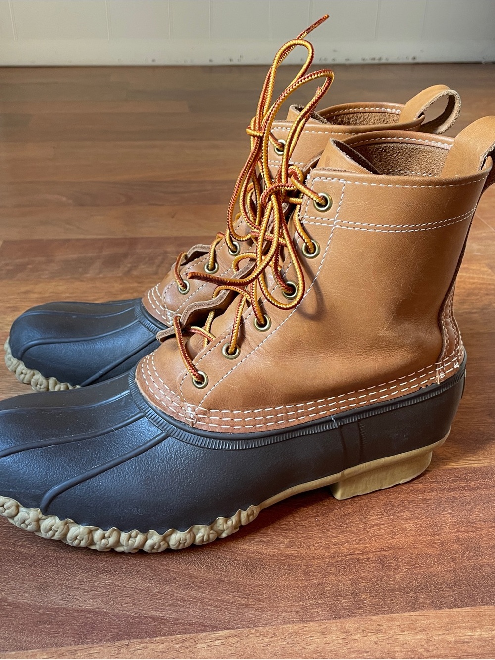 Men's LL Bean Duck Boots / Rain Boots - Size 11.5D